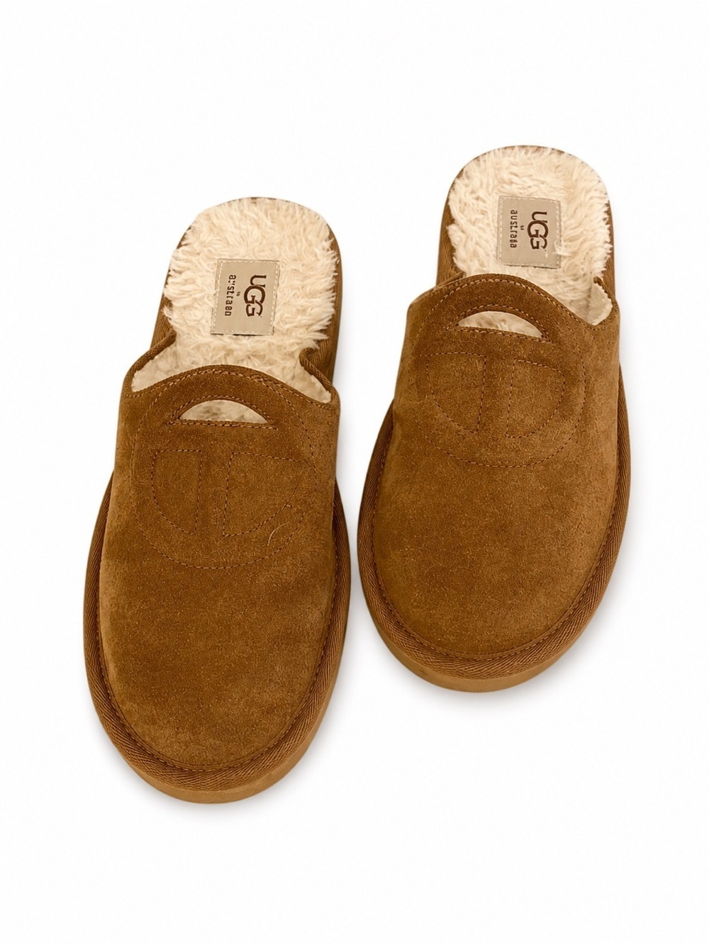 UGG X TELFAR SCUFF WOMEN SUEDE SLIPPERS.SIZE- 6.